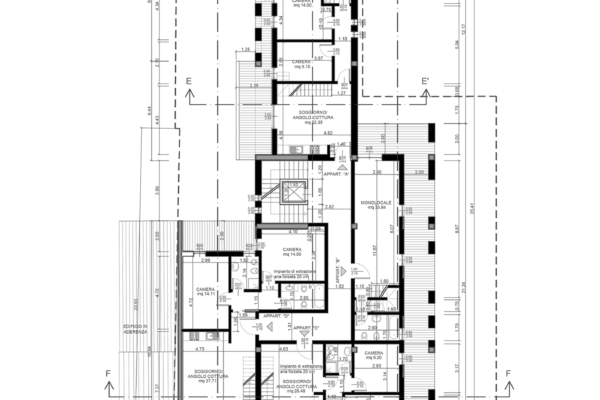 2-disegni-di-progetto-Edificio-residenziale-Alghero