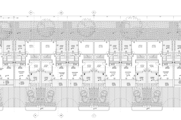 2-progetto-N8-unita-residenziali-a-schiera-Roma