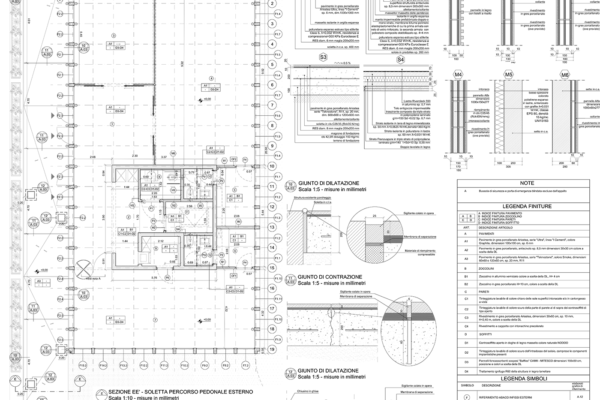 2Disegni di progetto elaborati di studio Ospedale Pediatrico Bambino Gesu Fiumicino