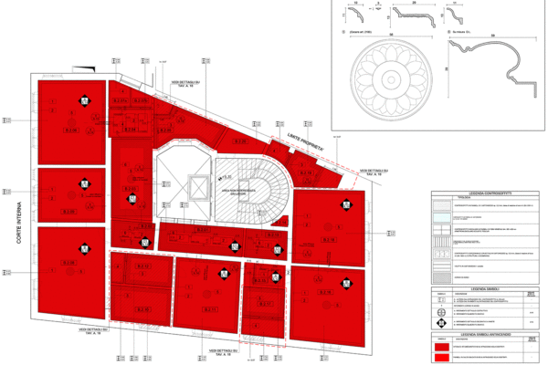 3 Adeguamento funzionale piani interrato e secondo Edificio B Hotel Locarno