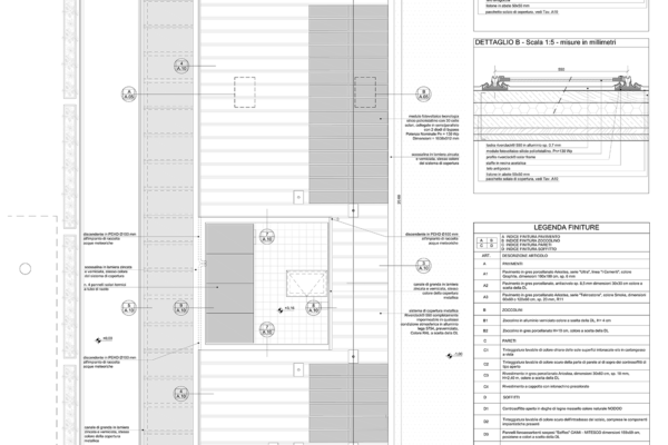 4Disegni di progetto elaborati di studio Ospedale Pediatrico Bambino Gesu Fiumicino