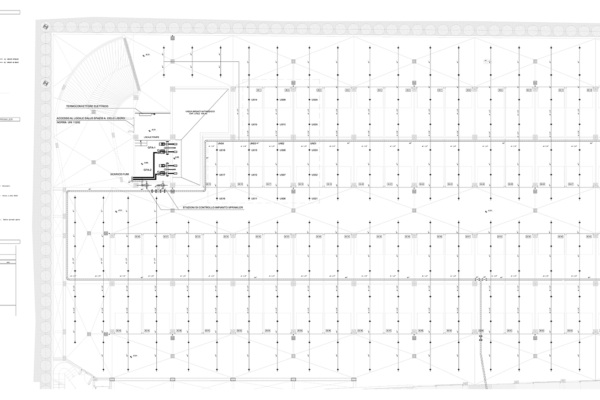 4disegni di progetto Parcheggio interrato multipiano via Salento Roma