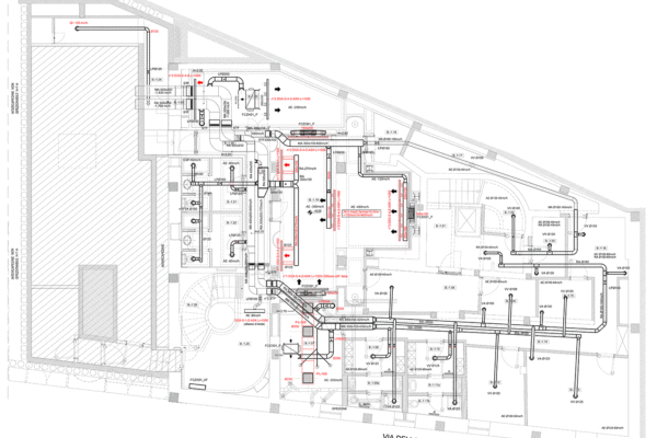 6 Adeguamento funzionale piani interrato e secondo Edificio B Hotel Locarno